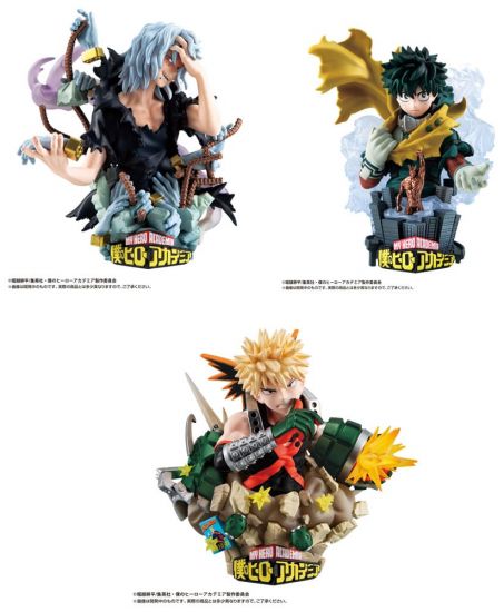 My Hero Academia Petitrama EX Series Trading Figure 3-Set Type-D - Kliknutím na obrázek zavřete