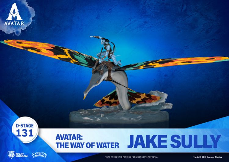 Avatar 2 D-Stage PVC Diorama Jake Sully 11 cm - Kliknutím na obrázek zavřete