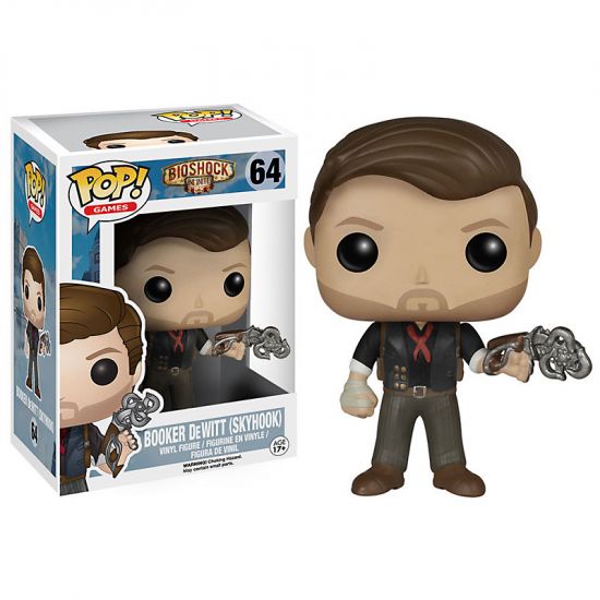 BioShock POP! figurka Booker DeWitt & Skyhook 9 cm - Kliknutím na obrázek zavřete