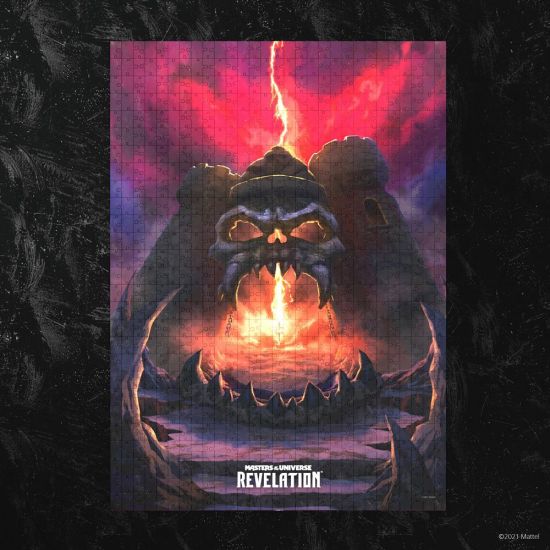 Masters of the Universe: Revelation skládací puzzle Castle Gray - Kliknutím na obrázek zavřete