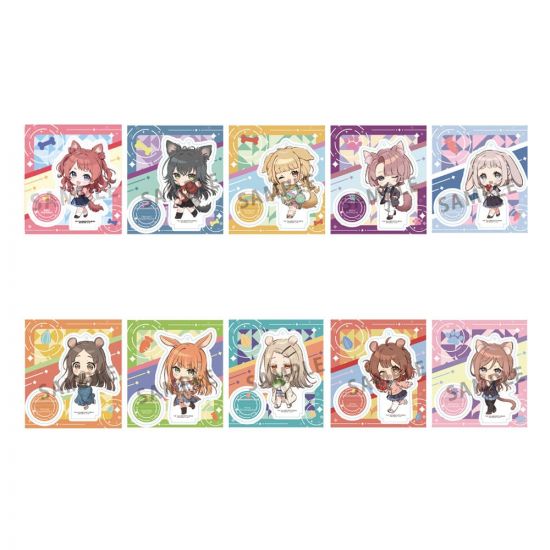 Idolmaster TokoToko Acrylic Figure Display Gakuen 9 cm (10) - Kliknutím na obrázek zavřete