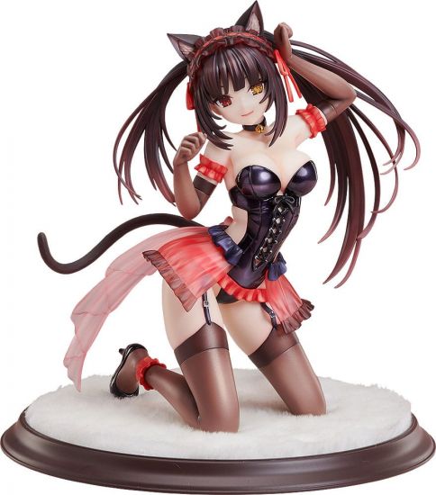 Date A Live Socha 1/7 Kurumi Tokisaki Cat Ears Ver. 17 cm - Kliknutím na obrázek zavřete