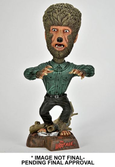 Universal Monsters Head Knocker Bobble-Head Wolf Man 20 cm - Kliknutím na obrázek zavřete
