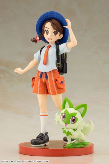 Pokémon ARTFXJ Socha 1/8 Juliana & Sprigatito 20 cm - Kliknutím na obrázek zavřete