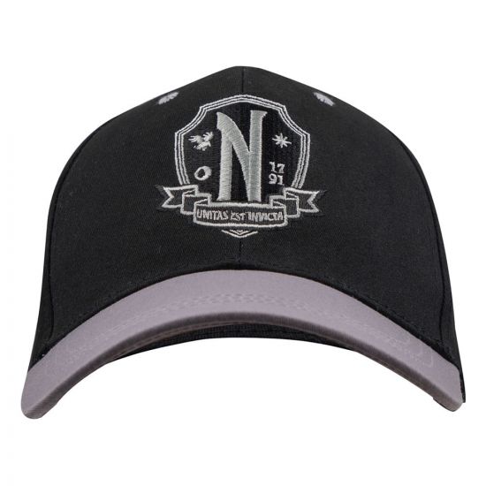 Wednesday Curved Bill Cap Nevermore Academy Black - Kliknutím na obrázek zavřete