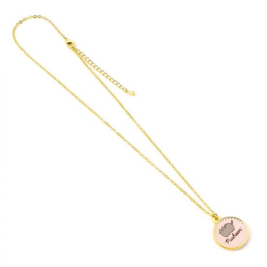 Pusheen Pendant & náhrdelník Pink Name - Kliknutím na obrázek zavřete