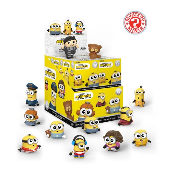 Minions II Mystery Minis Vinyl mini figurky 6 cm Display (12) - Kliknutím na obrázek zavřete