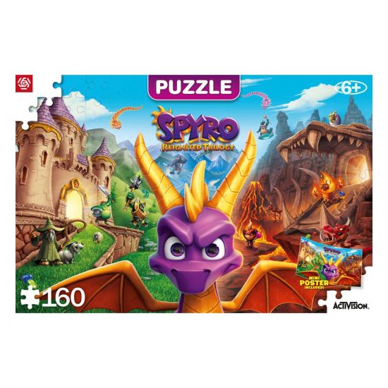 Spyro Reignited Trilogy Kids Puzzle (160 pieces) - Kliknutím na obrázek zavřete