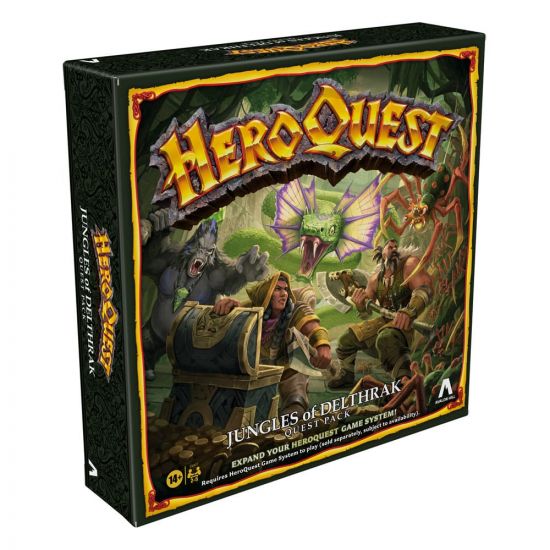 HeroQuest desková hra herní rozšíření Jungles of Delthrak Quest - Kliknutím na obrázek zavřete