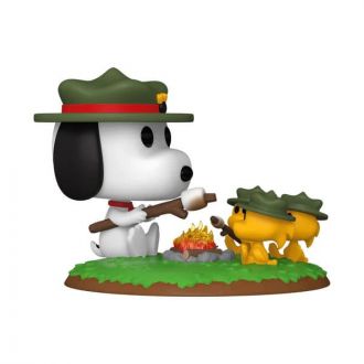 Peanuts POP! Deluxe Vinylová Figurka Snoopy w/WS(Camping) 9 cm