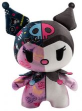 Sanrio DZNR Plyšák Kuromi Graffiti Edition 18 cm