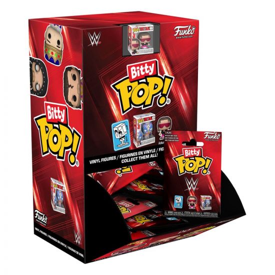 WWE Bitty POP! Vinylová Figurka Display (36) WWE 2,5 cm - Kliknutím na obrázek zavřete