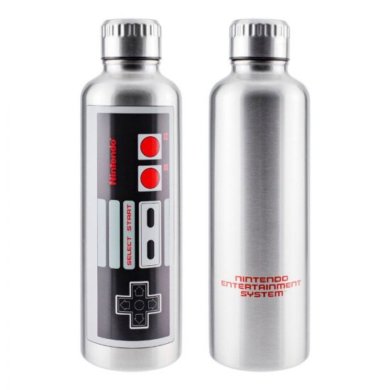 Nintendo: NES Metal Water Bottle - Kliknutím na obrázek zavřete