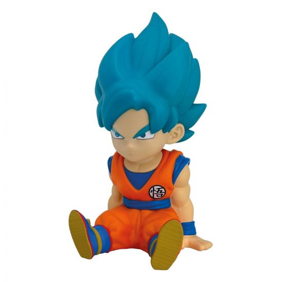 Dragon Ball pokladnička Son Goku Super Saiyan Blue 19 cm - Kliknutím na obrázek zavřete