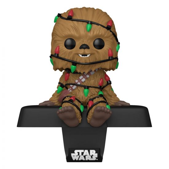 Star Wars POP! Edge-Sitter Figure Chewbacca 9 cm - Kliknutím na obrázek zavřete