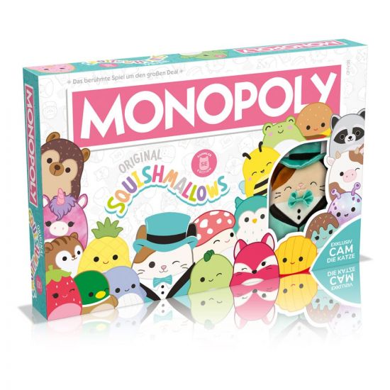 Monopoly desková hra Squishmallows *German Version* - Kliknutím na obrázek zavřete