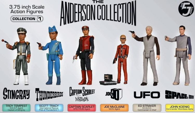 The Anderson Collection Retro Akční Figurky Wave 1 10 cm Assort - Kliknutím na obrázek zavřete