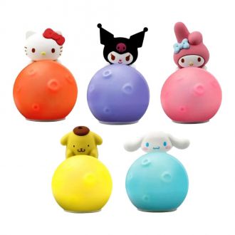 Sanrio Little Moon Light Series mini figurky Hello Kitty and Fri