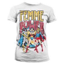 DC Comics ladies t-shirt Femme Power White
