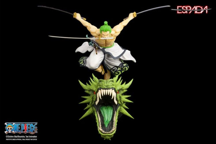 One Piece PVC Socha 1/8 Roronoa Zoro 36 cm - Kliknutím na obrázek zavřete