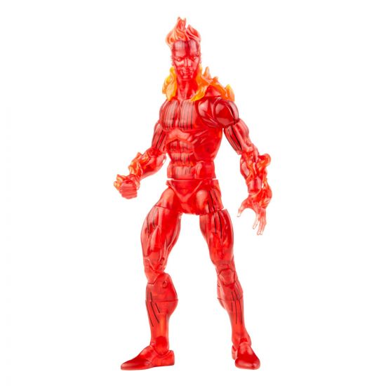 Fantastic Four Marvel Legends Retro Akční figurka Human Torch 15 - Kliknutím na obrázek zavřete