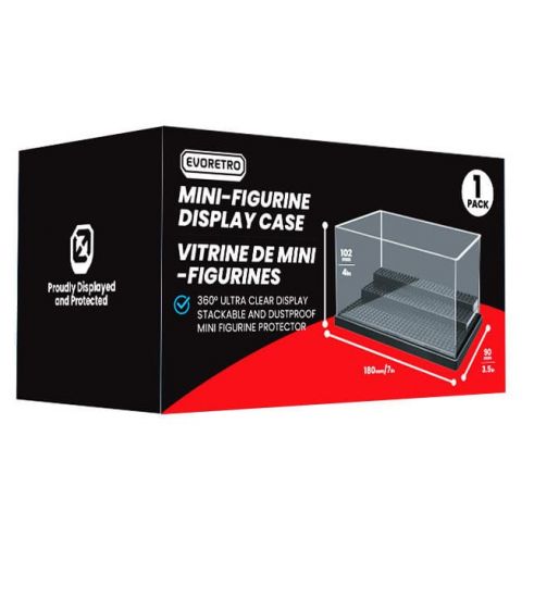 Evoretro Acrylic Display Case for mini figures - Kliknutím na obrázek zavřete