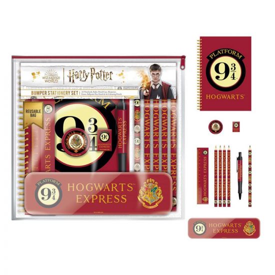 Harry Potter 11-Piece Sada kancelářských potřeb Platform 9 3/4 - Kliknutím na obrázek zavřete