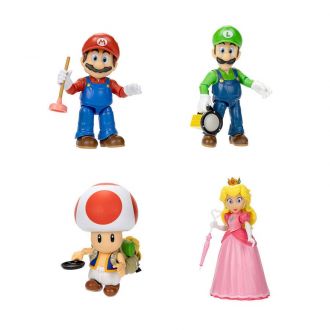 The Super Mario Bros. Movie Akční Figurky 13 cm prodej v sadě (6