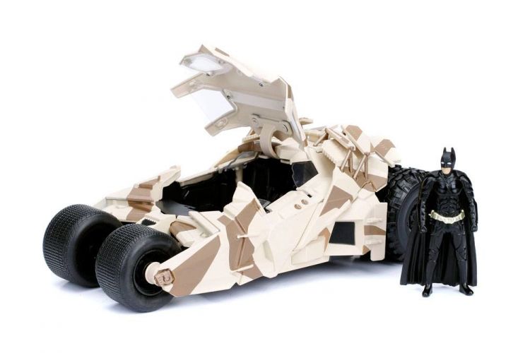 Batman The Dark Knight kovový model 1/24 2008 Batmobile Camo wi - Kliknutím na obrázek zavřete