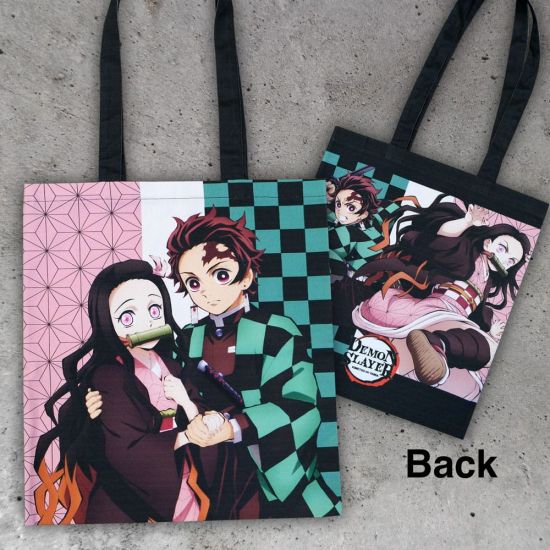 Demon Slayer: Kimetsu no Yaiba nákupní taška Tanjiro & Nezuko - Kliknutím na obrázek zavřete