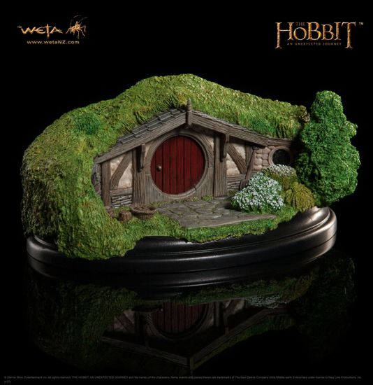 The Hobbit An Unexpected Journey Socha 40 Bagshot Row 6 cm - Kliknutím na obrázek zavřete