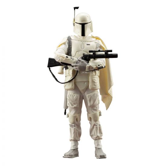 Star Wars ARTFX+ PVC Socha 1/10 Boba Fett White Armor Ver. 18 c - Kliknutím na obrázek zavřete