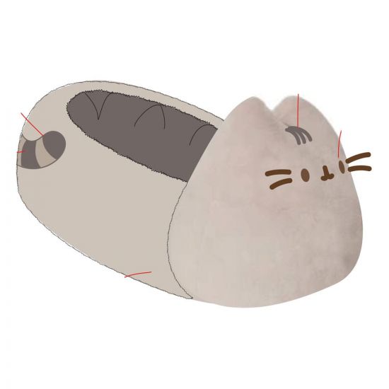 Pusheen Papuče S-M - Kliknutím na obrázek zavřete