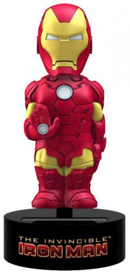 Marvel Comics Body Knocker Bobble-Figure Iron Man 15 cm - Kliknutím na obrázek zavřete