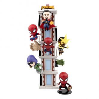 Spider-Man Hero Box Tower Series 2 mini figurky 8 cm Display (6)