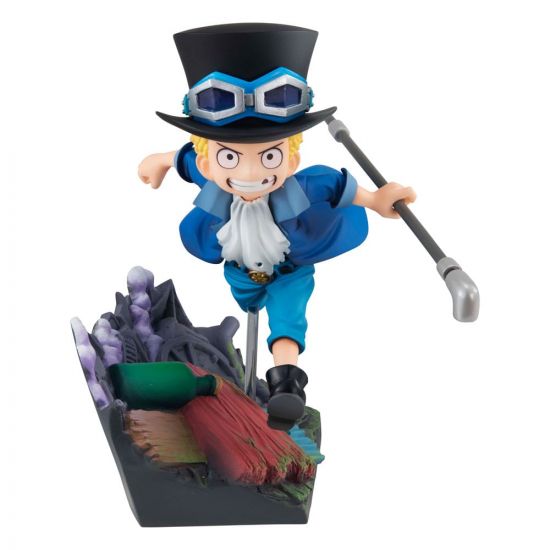 One Piece G.E.M. Series PVC Socha Sabo Run! Run! Run! 13 cm - Kliknutím na obrázek zavřete