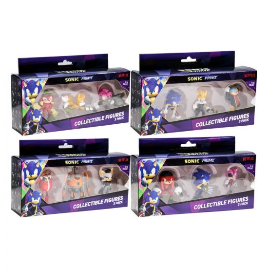 Sonic Prime Akční Figurky 3-Pack Figures 6 cm prodej v sadě (12) - Kliknutím na obrázek zavřete