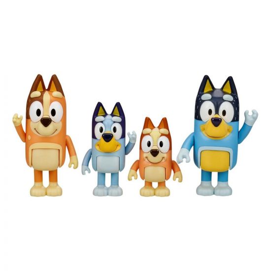 Bluey Akční Figurky 4-Pack - Kliknutím na obrázek zavřete