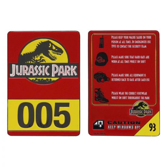 Jurassic Park Metal Card 30th Anniversary Jeep Limited Edition - Kliknutím na obrázek zavřete