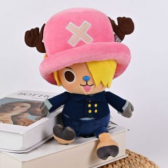 One Piece Plyšák Chopper x Sanji 20 cm