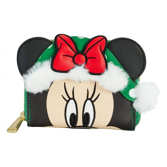 Disney by Loungefly peněženka Minnie Mouse Polka Dot Christmas h - Kliknutím na obrázek zavřete