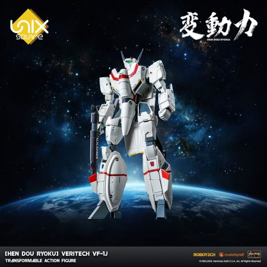 Hen Dou Ryoku Veritech Diecast Akční figurka VF-1J 21 cm - Kliknutím na obrázek zavřete