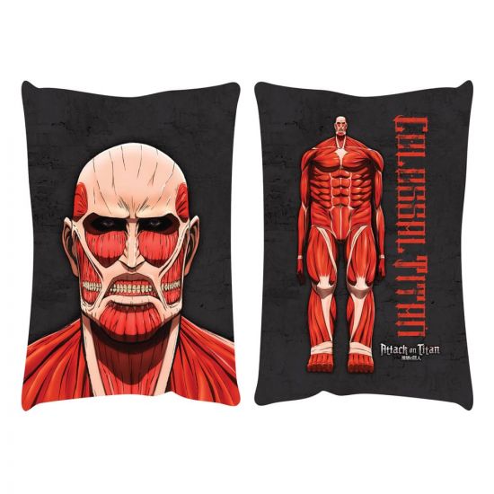 Attack on Titan Polštář Colossal Titan 50 x 35 cm - Kliknutím na obrázek zavřete