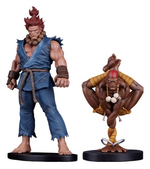 Street Fighter PVC Statues 1/10 Akuma & Dhalsim 21 cm - Kliknutím na obrázek zavřete