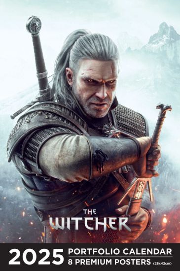 The Witcher Portfolio Calendar 2025 *English Version* - Kliknutím na obrázek zavřete