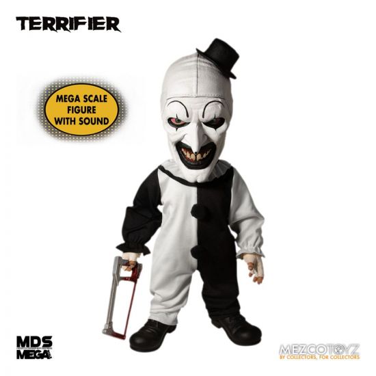 Terrifier MDS Mega Scale Plush Doll Art the Clown se zvuky 38 - Kliknutím na obrázek zavřete