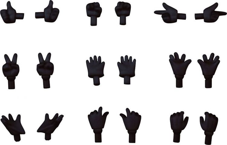 Original Character Parts for Nendoroid Doll Figures Hand Parts S - Kliknutím na obrázek zavřete