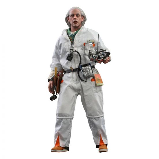 Back To The Future Movie Masterpiece Akční figurka 1/6 Doc Brown - Kliknutím na obrázek zavřete