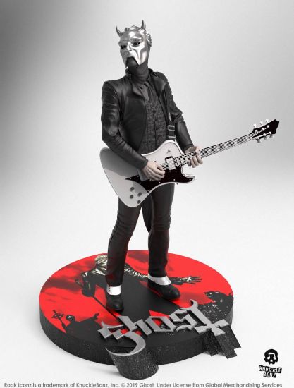 Ghost Rock Iconz Socha Nameless Ghoul (White Guitar) Limited Ed - Kliknutím na obrázek zavřete