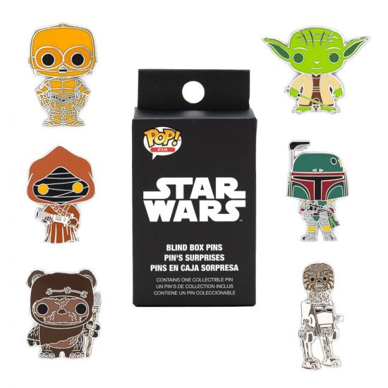 Star Wars POP! Enamel Pins Group NCA 3 cm prodej v sadě (12) - Kliknutím na obrázek zavřete